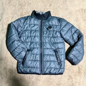 Nike Kids Gray Puffer Jacket